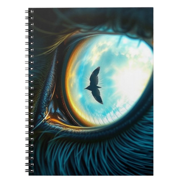 Cuaderno Aves Vista De Un Pájaro (Frente)