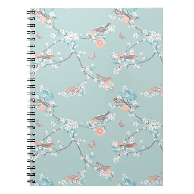 Cuaderno Aves y flores (Frente)