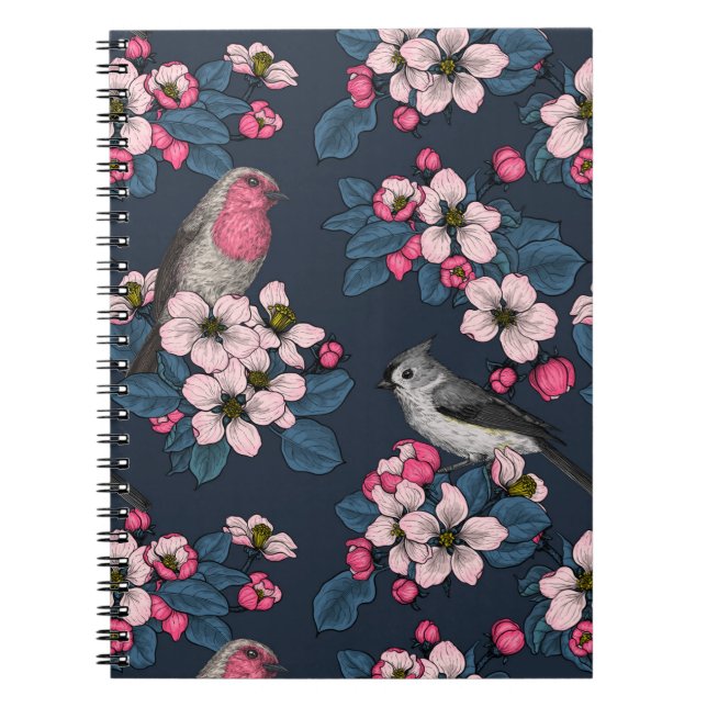 Cuaderno Aves y flores (Frente)