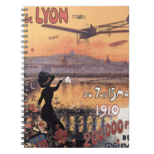 Cuaderno Aviación francesa vintage