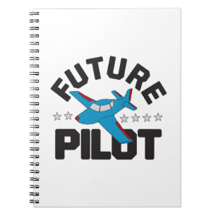 Cuaderno Aviación para niños que vuelan pilotos de alto fut