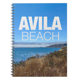 Cuaderno Avila Beach California Photography