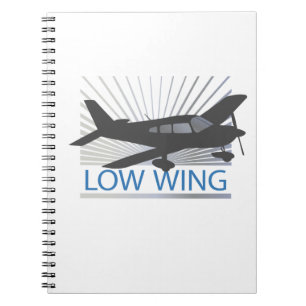 Cuaderno Avión de ala baja