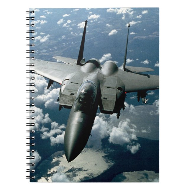 Cuaderno Avión de combate (Frente)