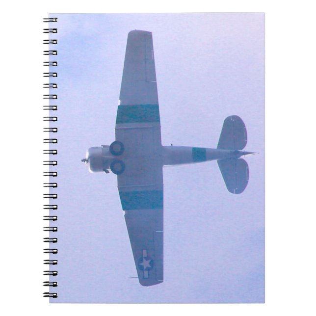 Cuaderno Avión de guerra (Frente)
