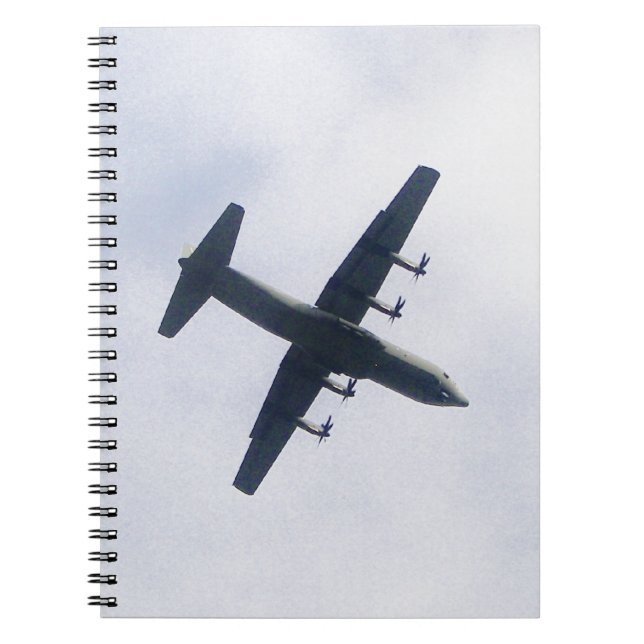 Cuaderno Avión de transporte militar (Frente)