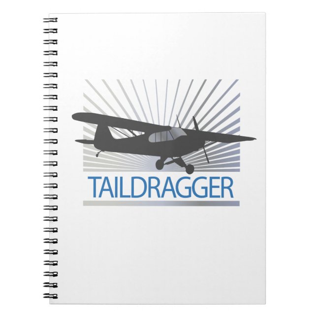 Cuaderno Avión del dragón trasero (Frente)