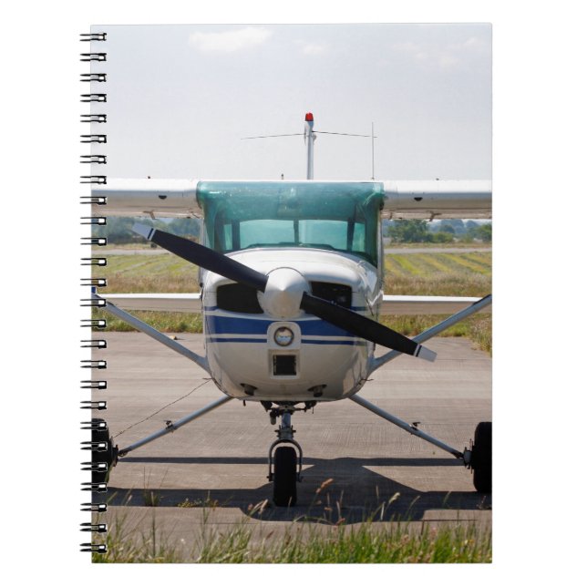 Cuaderno Avión ligero de Cessna (Frente)