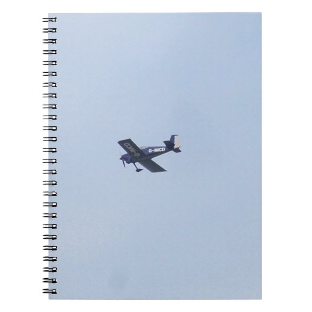 Cuaderno Avión ligero Vans RV-7 (Frente)