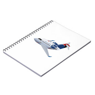 Cuaderno avión personalizado