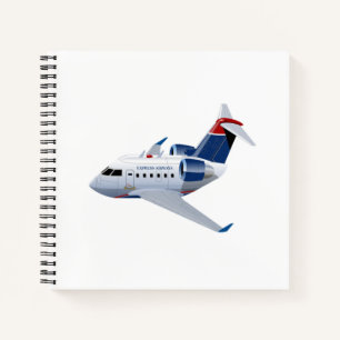Cuaderno avión personalizado