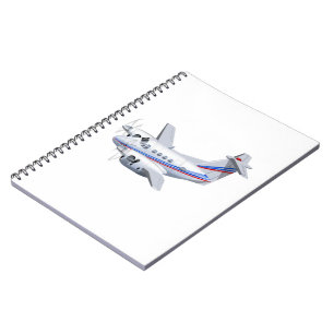 Cuaderno avión personalizado