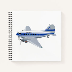Cuaderno avión personalizado