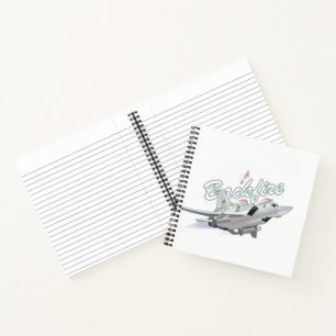 Cuaderno avión personalizado