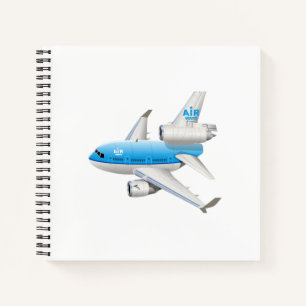 Cuaderno avión personalizado