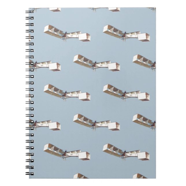 Cuaderno Avión Santos-Dumont 14-Bis (Frente)