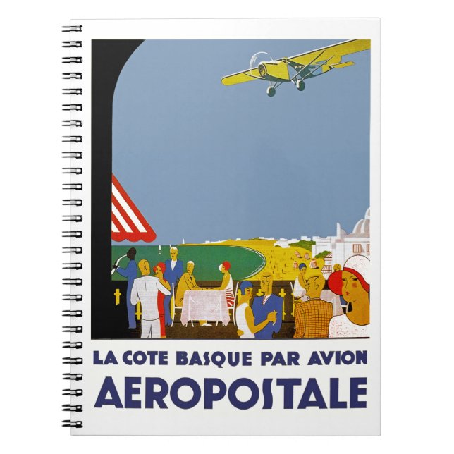 Cuaderno Avión vasco de La Cote (Frente)