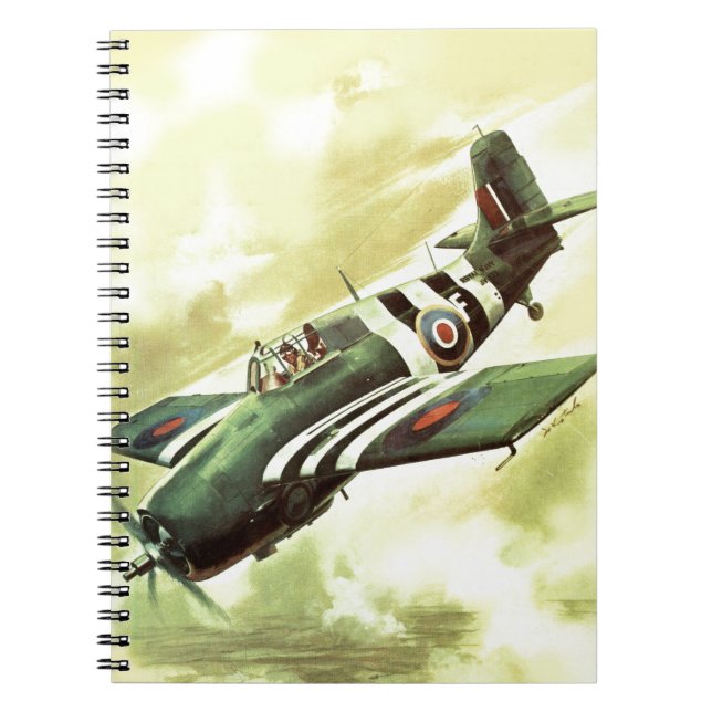 Cuaderno Avión Vintage (Frente)