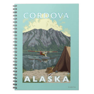 Cuaderno Avión y pesca - Cordova, Alaska de Bush