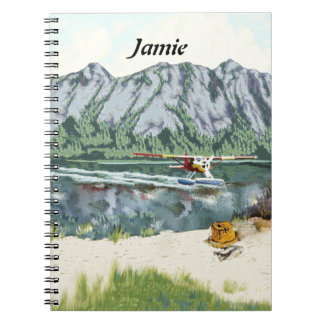 Cuaderno Avión Y Viajes De Pesca De Alaska Bush