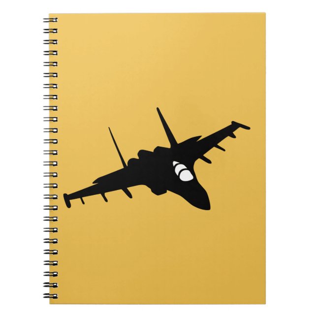 Cuaderno aviones de combate (Frente)