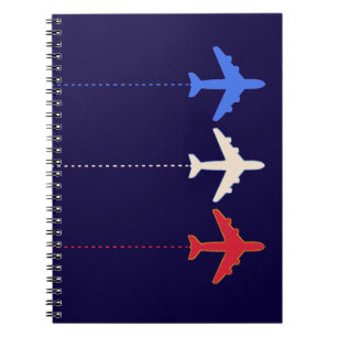 Cuaderno aviones de compañías aéreas