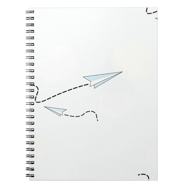 Cuaderno aviones de papel (Frente)
