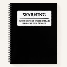 Cuaderno Aviso: Ortografía de defensa activa