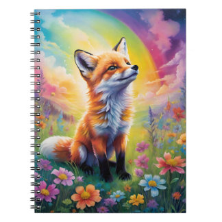 Cuaderno Aviso positivo para equipo portátil Red Fox Pup