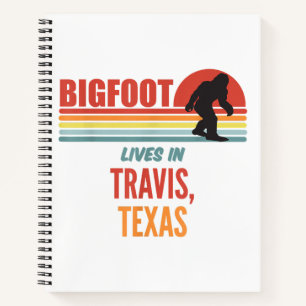 Cuaderno Avistamiento de Bigfoot en Travis Texas