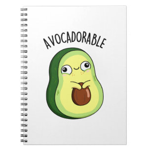 Cuaderno Avoc adorable Funny Aguacate Pun