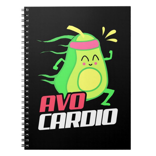 Cuaderno Avocado Cardio Exercise (Frente)