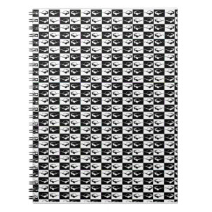 Cuaderno Awesome Eighties Mod Sunglasses Checkers