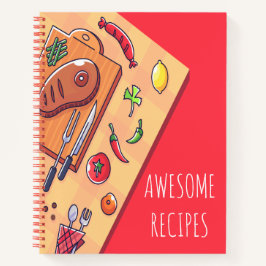 Cuaderno Awesome Recipes Journal