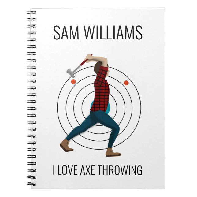Cuaderno Ax Throwing (Frente)