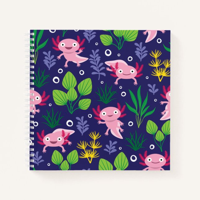 Cuaderno Axolotl (Anverso)