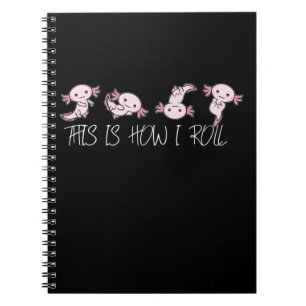 Cuaderno Axolotl Cute Regalos A Los Niños Así Es Como Pido 