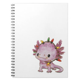 Cuaderno Axolotl festivo