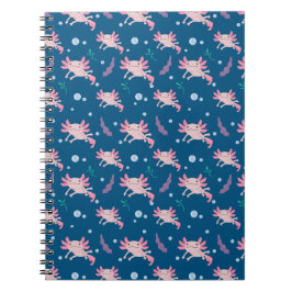 Cuaderno Axolotl ilustracion