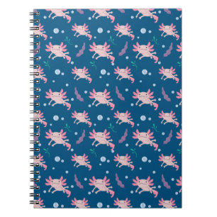 Cuaderno Axolotl ilustracion