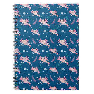 Cuaderno Axolotl ilustracion