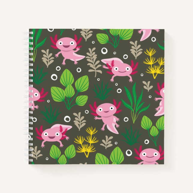 Cuaderno Axolotl Notebook (Anverso)