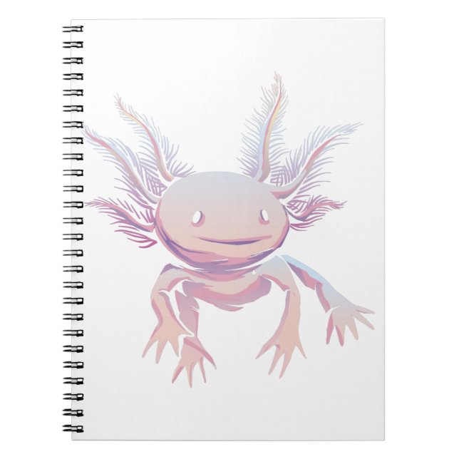 Cuaderno Axolotl Realista (Frente)