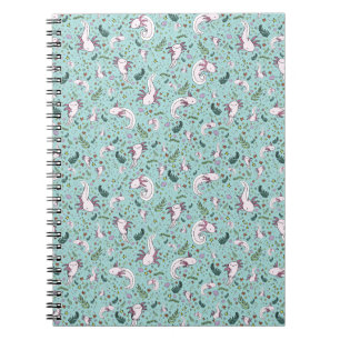 Cuaderno Axolotls en azul