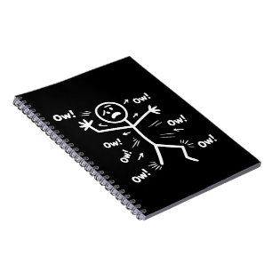 Cuaderno Ay Ay Ay Personaje de Palo de Comedia Dolor Crónic