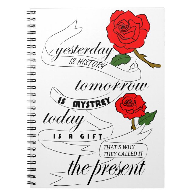 Cuaderno ayer es historia mañana es misterio hoy (Frente)