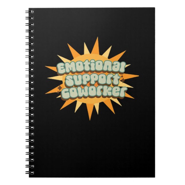 Cuaderno Ayuda emocional Coworker Classic Chill Funny (Frente)