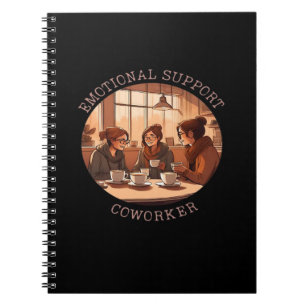Cuaderno Ayuda emocional Coworker Motivation Office Compa
