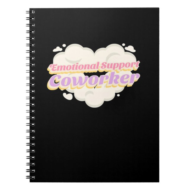 Cuaderno Ayuda emocional Coworker Office Gift Classic (Frente)