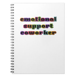 Cuaderno Ayuda emocional Coworker Work Office Classic